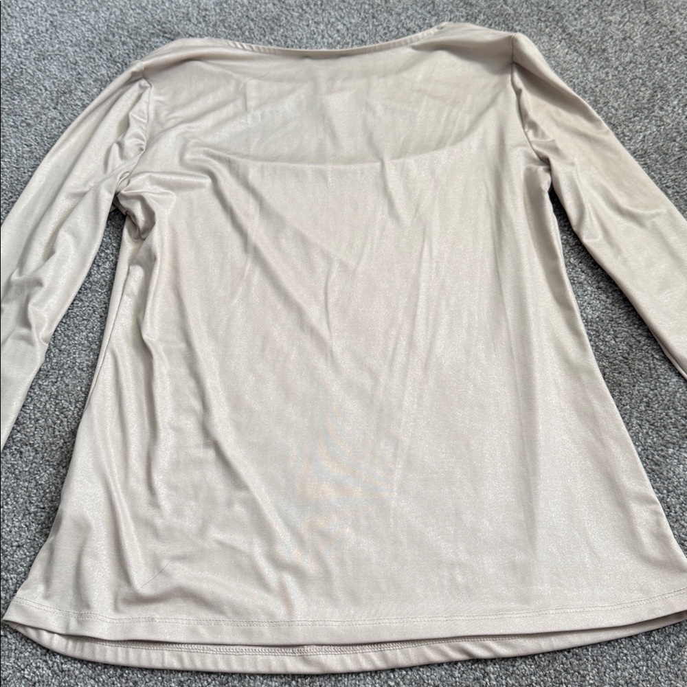 Edge Beige Long Sleeve Shirt - Picture 5 of 5